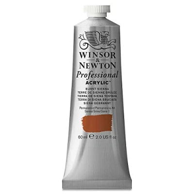 Afbeelding van Winsor &amp; Newton Professional Acrylverf, Tube 60 ml, 074, verbrande Sienna