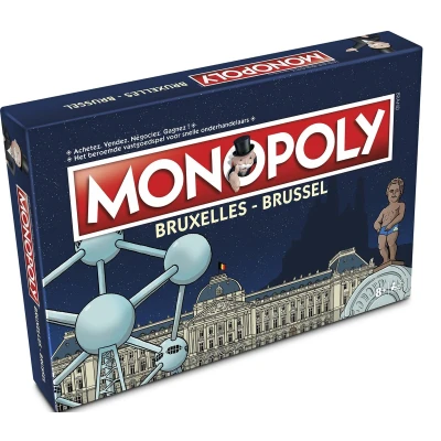 Afbeelding van Monopoly Bruxelles Brussel Familiespel