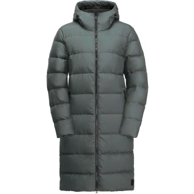 Afbeelding van Jack Wolfskin Frozen Palace COAT Donsjas, Dames, Maat: XXL, Slate green