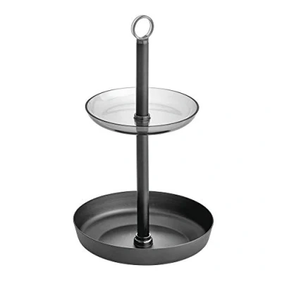 Afbeelding van Zeepschaaltje, 11.5 x cm, Keramiek, Mos Groen iDesign Eco Vanity