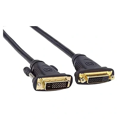Afbeelding van PremiumCord Kpdvimf2 DVI verlengkabel (24 + 1) Dual Link D aansluiting op Full HD digitale stekker 1080P 60Hz, kleur: zwart