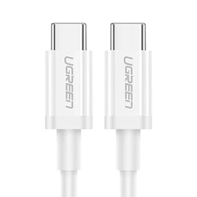 Afbeelding van UGREEN USB C naar Kabel 60W Data en Oplaadkabel 1.5M Wit