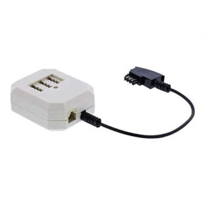 Image de InLine Adaptateur téléphone TAE F (M) pour RJ 11, NFN (F)