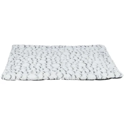 Afbeelding van Trixie Honden Ligmat Mila Pluche Wit / Grijs 100X70 CM (410550)