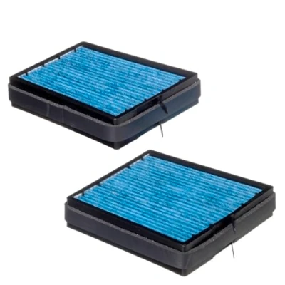Afbeelding van HENGST FILTER E970LB01 2 Interieurfilter Met antibacteriële werking 178 196 40 MERCEDES BENZ: C Class Saloon, T modell, CLK Coupe