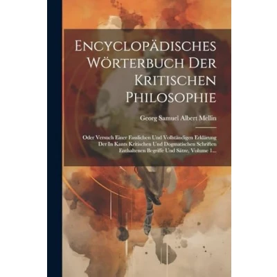 Afbeelding van Encyclopädisches Wörterbuch der kritischen Philosophie