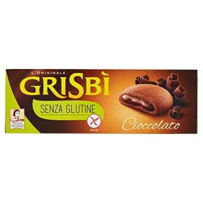 Afbeelding van Grisbì Frolle Ripiène Glutinevrije Chocolade, 9 x 16,7 g