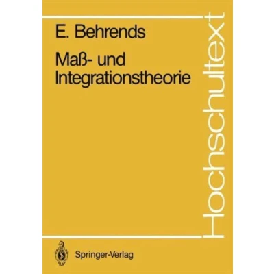 Afbeelding van Maß und Integrationstheorie