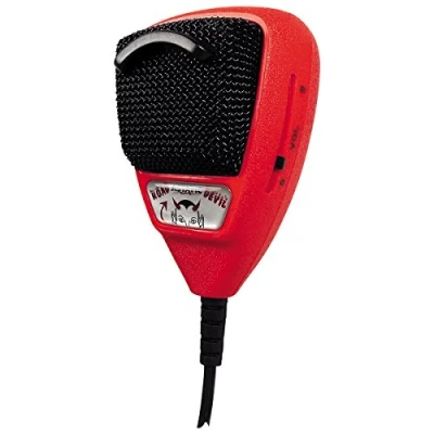 Afbeelding van Astatic (302 10036 RD104E Road Devil 4 pins versterkte CB microfoon, zwart