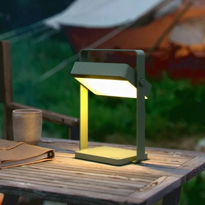 Afbeelding van Nordlux Saulio Solar batterijlamp olijf groen