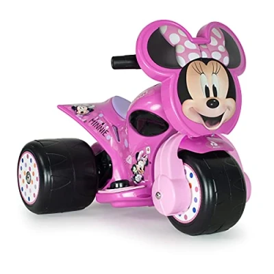 Afbeelding van Injusa Minnie Mouse Samurai Trimoto Accuvoertuig 6v Max. 3 km/h Draagkracht 25 kg Roze