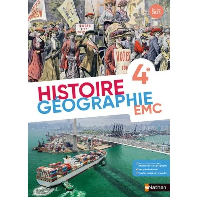 Image de Histoire Géographie EMC 4e Manuel 2023