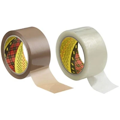 Afbeelding van Plakband voor verpakking, bruin, 75 mm x 66 m