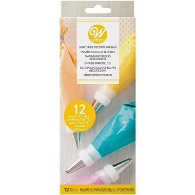 Afbeelding van Wilton Set van 12 wegwerpbakzakken 40 cm