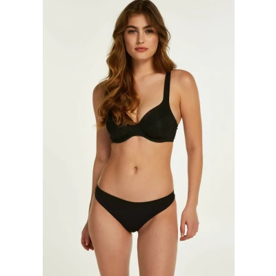 Afbeelding van Hunkemöller Dames Lingerie Niet voorgevormde beugel bh Mesh Zwart maat B75
