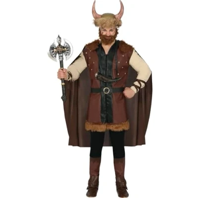 Afbeelding van Fiestas Guirca Kostuum Viking M (48 50)