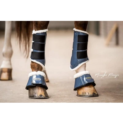 Afbeelding van HB Showtime Beenbeschermers Crown Cherry L Agradi.be