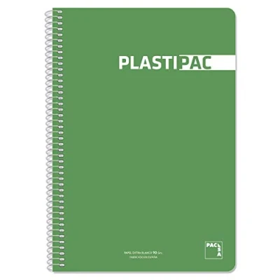 Afbeelding van Schrift Pacsa Plastipac 80 Lakens Din A4 Lichtgroen (5 Stuks)