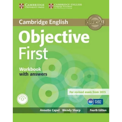 Afbeelding van Objective First 4th edition wb with answers + audio cd