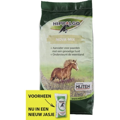 Afbeelding van Hippalgo Nova Mix Paardenvoer 20 kg