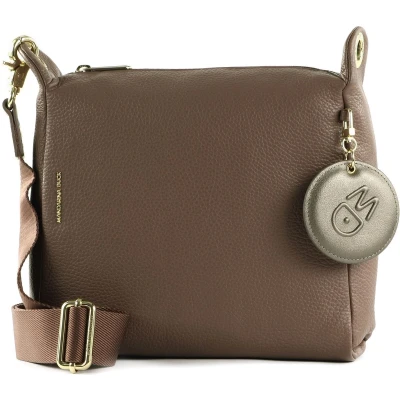 Afbeelding van Mandarina Duck Mellow Leather Schoudertas voor dames, Balsamic