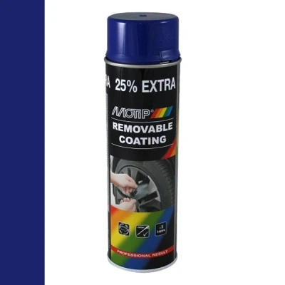 Afbeelding van Motip Removable Coating Blauw 500 ml