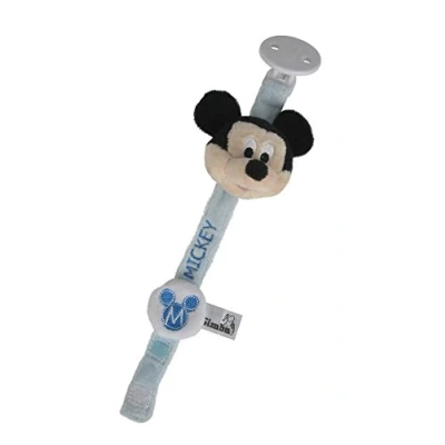 Afbeelding van Simba 6315874807 Disney Mickey Mouse fopspeenhouder, 20 cm, blauw