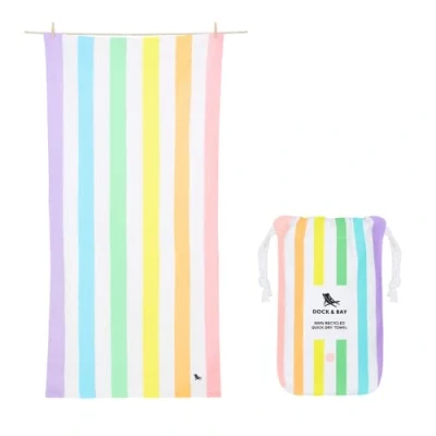 Afbeelding van Dock &amp; Bay Summer Strandlaken Extra Large ( 200x90cm ) Unicorn Waves