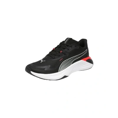 Afbeelding van PUMA Pwr Hybrid Tr Sportschoenen, uniseks, Zwart Wit Glow Rood Grijs Echo, 38 EU