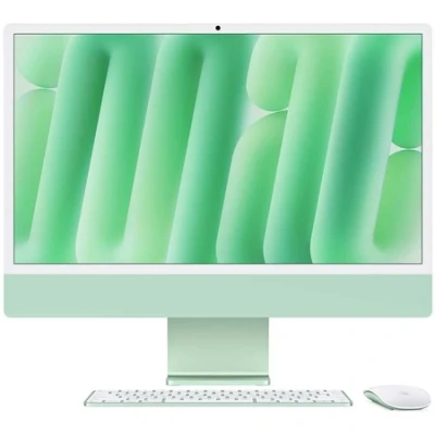 Afbeelding van Apple iMac 24&quot; Groen (2024) M4 chip, 10 CPU/GPU, 16GB/512GB SSD