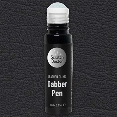 Afbeelding van Scratch Doctor Reparatiepen voor leer, zelfklevend, krassen en markeringen op autostoelen interieur, zwart (Dakota Black)