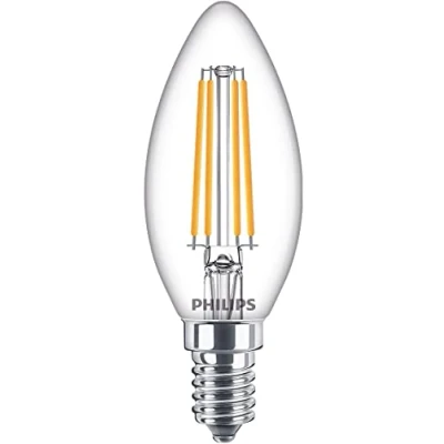 Afbeelding van Philips Lighting 76221600 LED lamp Energielabel E (A G) E14 6.5 W = 60 Koudwit (Ø x l) 3.5 cm 9.7 1 stuk(s)
