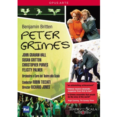 Afbeelding van Orchestra And Chorus Of Teatro Alla Scala, Robin Ticciati Britten: Peter Grimes (DVD)