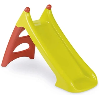 Afbeelding van Smoby XS Oranje/groen Wateraansluiting 75 cm hoog Peuter vanaf 2 jaar Glijbaan