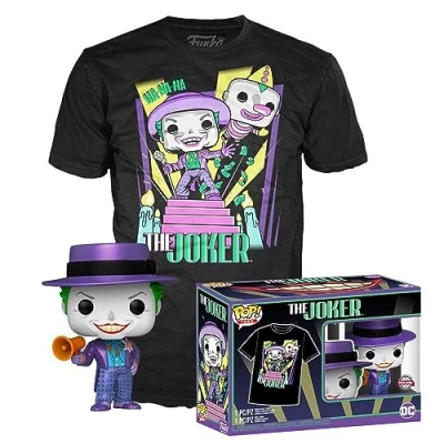 Afbeelding van Funko Pop! &amp; Tee Box: Batman The Joker #403 Exclusive (M)