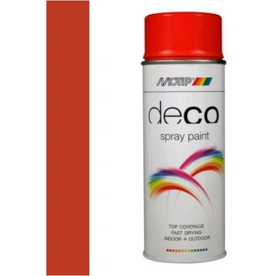 Image de Motip Deco Laque En Spray Brillant 0,4l Orange Sanguine