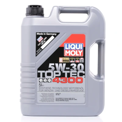 Afbeelding van Motorolie Liqui Moly Top Tec 4300 5W30 C2 5L 2324