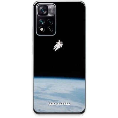 Afbeelding van Case Company® hoesje geschikt voor Xiaomi 11i Alone in Space Soft Cover Telefoonhoesje Bescherming aan alle Kanten en Schermrand