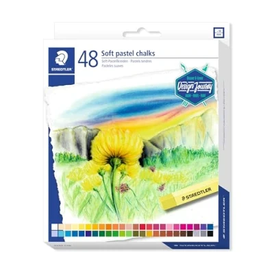 Afbeelding van STAEDTLER Design Journey zacht pastelkrijt set 48 st