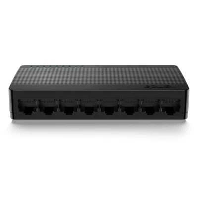 Afbeelding van Tenda SG108 Ethernet Switch 8 poorten Gigabit Rj45 10/100/1000 Mbps, met led indicator, plug &amp; play, automatische MDI / MDIX, desktop of wandmontage, kunststof