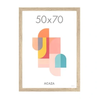 Afbeelding van ACAZA Fotokader, Fotolijst van 50x70cm, lichte Eik Kleur