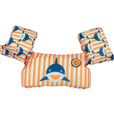 Afbeelding van Swim Essentials Puddle Jumper 2 6 jaar Haaien Oranje Blauw
