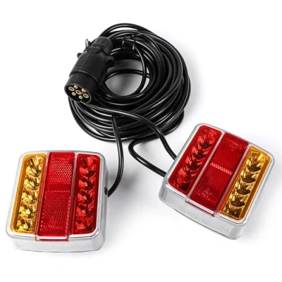 Afbeelding van Yinaolan 2 x led achterlichten voor aanhangers (YN 105B)