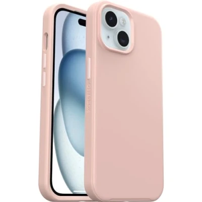 Image de OtterBox Symmetry Series Coque de protection pour téléphone portable compatibilité avec MagSafe polycarbonate, caoutchouc synthétique chaussons danse (roses) Apple iPhone 13, 14, 15