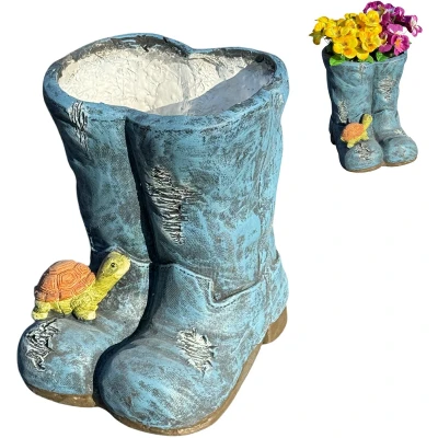 Afbeelding van Decoratieve bloempot Laarzen