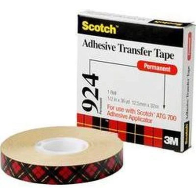 Afbeelding van Scotch 924655 Zelfklevende folie Transparant (l x b) 55 m 6 mm 1 stuk(s)