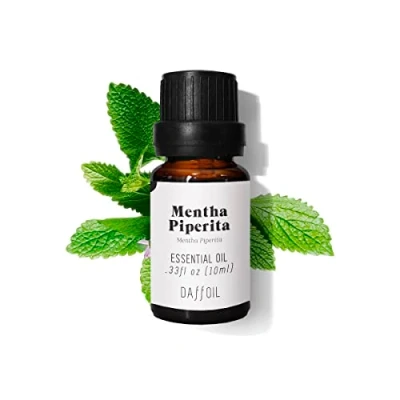 Afbeelding van Piperita etherische pepermuntolie, 10 ml, 100% natuurlijk, zuiver en milieuvriendelijk, biologisch, aromatherapie, luchtbevochtiger