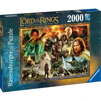 Afbeelding van Legpuzzel Lord of the Rings Return King, 2000st.