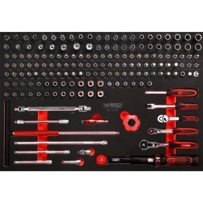 Afbeelding van KS TOOLS 811.0169 Doppenset 169 1/4duim