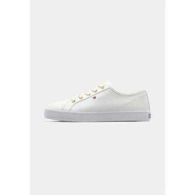 Afbeelding van Tommy Hilfiger Essential Nautical Sneaker Fw0fw06512 gevulkaniseerde damesschoenen, Wit, 39 EU